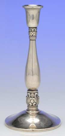 Royal Danish (Sterling, Hollowware) Weighted Candlestick
