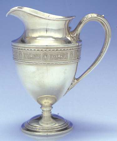 Wedgwood (Sterling, Hollowware, Geometric Base) Creamer