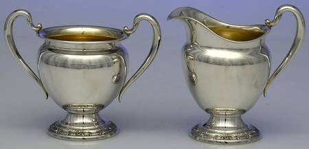 Wild Rose-New (Sterling, 1948, New, Hollowware) by International Silver