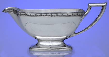 Anniversary (Silverplate, Hollowware) Plated Gravy Boat No Underplate