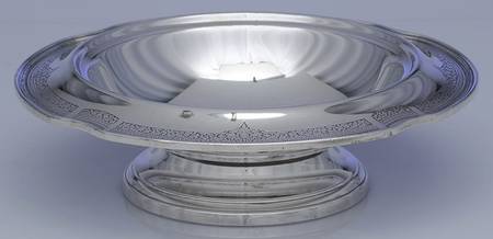 Anniversary (Silverplate, Hollowware) Plated Footed Bon Bon Bowl