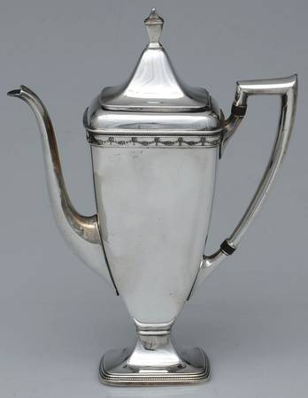 Anniversary (Silverplate, Hollowware) Silverplate Mini Coffee Pot