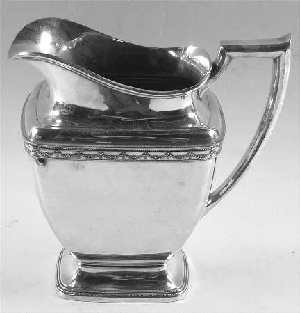 Anniversary (Silverplate, Hollowware) Silverplate Water Pitcher