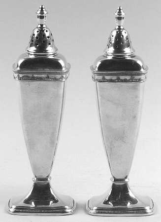Anniversary (Silverplate, Hollowware) Salt & Pepper Set