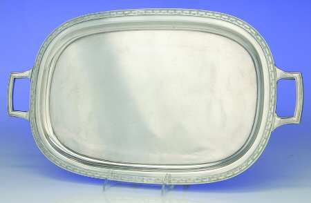 Anniversary (Silverplate, Hollowware) Small Silverplate Waiter Tray