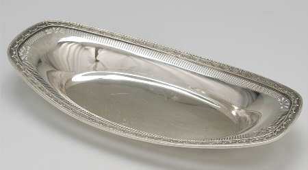 Anniversary (Silverplate, Hollowware) Pierced Plated Bread Tray