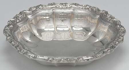Countess (Silverplate, Hollowware) Medium Silverplate Bon Bon Bowl