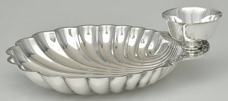 Victorian Rose (Silverplate, Hollowware) Silverplate Hors d'Oeurves Dish by International Silver