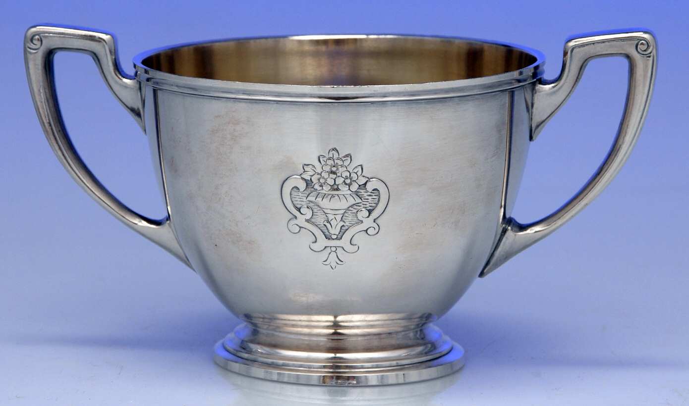 Princess-Lady Doris (Silverplate, Hollowware) Silverplate Open Sugar Bowl