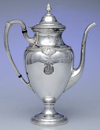Admiral II (Silverplate, 1940, Hollowware) Silverplate Coffee Pot