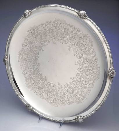 Admiral II (Silverplate, 1940, Hollowware) Silverplate Aspic Tray
