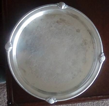 Admiral II (Silverplate, 1940, Hollowware) 14" Round Tray