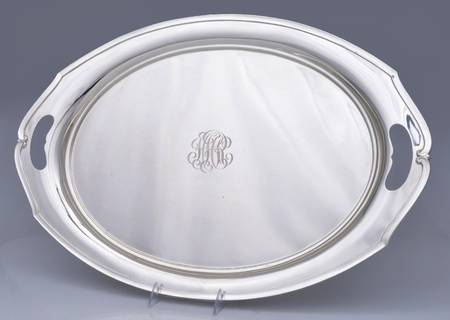 Minuet (Sterling, 1925, Hollowware) Large Waiter Tray