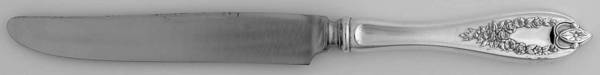 Old Colony (Silverplate, 1911, Monograms) New French Hollow Knife with Bolster by International Silver