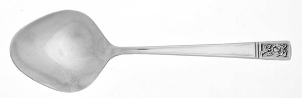Silver Talisman (Silverplate) Solid Smooth Casserole Spoon