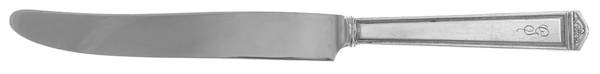 Anniversary (Silverplate, 1923, Monograms) New French Hollow Knife