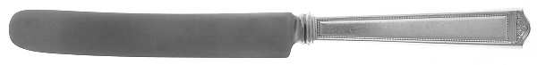 Anniversary (Silverplate, 1923, Monograms) Knife-Old French/Hollow