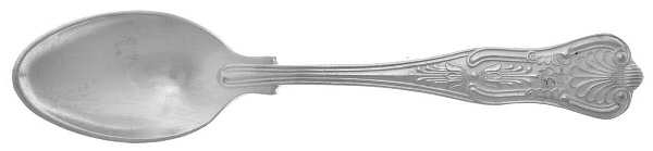 Naval (Silverplate, Kings Design) Demitasse Spoon