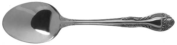 Queen's Fancy (Stainless, Glossy) Place/Oval Soup Spoon by International Silver