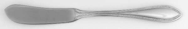 American Bead (Stainless, 18-0) Flat Handle Master Butter Knife