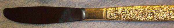 IBW2 (Gold Electroplate) Modern Hollow Knife
