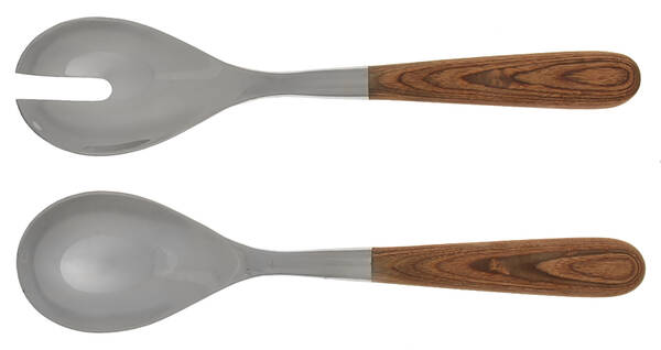 Piano Workshop (Stainless) (2 Pc) Solid Salad Set by Iittala