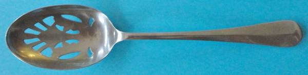 Queen Ann (Stainless) Pierced Tablespoon (Serving Spoon)