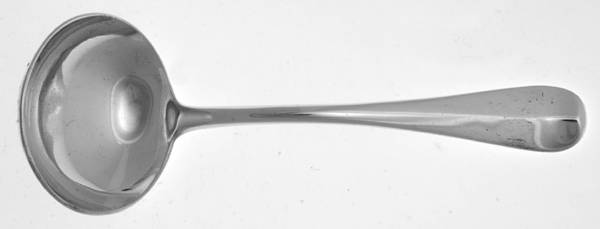 Queen Anne (Sterling) Sauce Ladle, Solid Piece