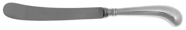 Queen Anne (Sterling) Old French Pistol Dinner Knife