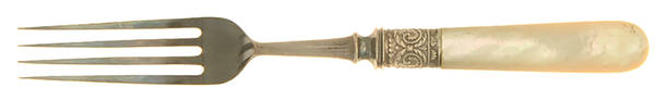 Pearl Handle 2 (Silverplate) Fork