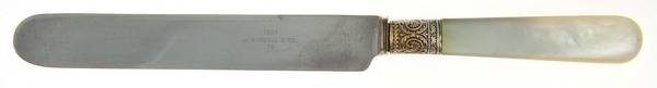 Pearl Handle 2 (Silverplate) Pearl Handle Breakfast Knife