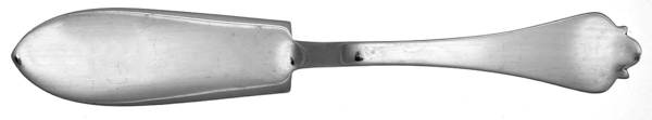 Trifid (Sterling) Flat Handle Master Butter Knife