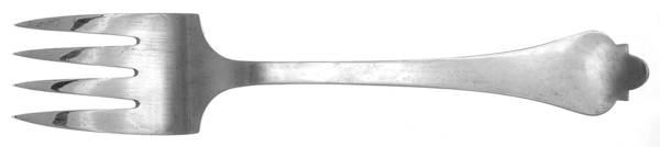 Trifid (Sterling) Large Solid Cold Meat Serving Fork