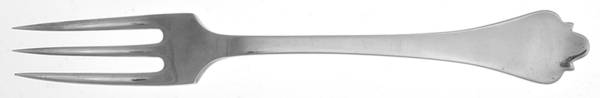 Trifid (Sterling) 3-Tine Dinner Fork