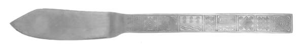 JPF3 (STAINLESS) Flat Handle Master Butter Knife