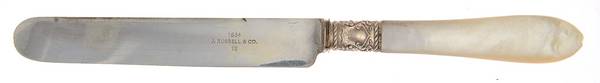 Pearl Handle 3 (Sterling) by 1834 J Russell &amp; Co.