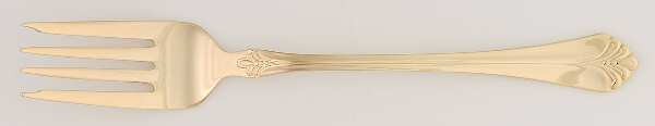 JPF4 (Gold Electroplate) Individual Salad Fork