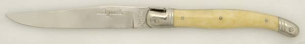 Laguiole-Ivory (Stainless) Individual Steak Knife Hollow Handle