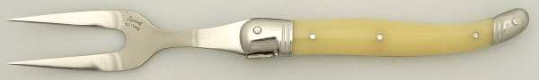 Laguiole-Ivory (Stainless) Cheese Fork