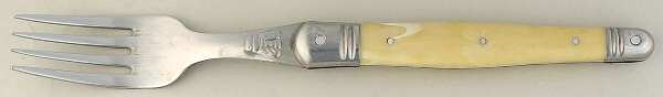 Laguiole-Ivory (Stainless) Fork by Jean Dubost (France)
