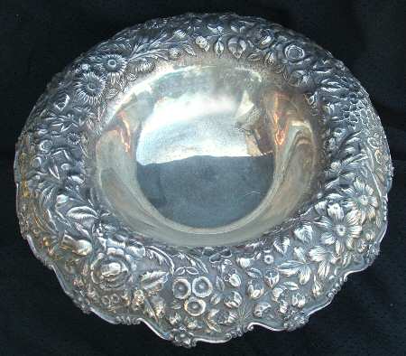 Repousse (Sterling, Hollowware) Sterling Centerpiece