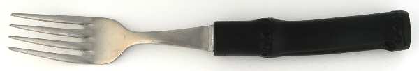 Bamboo-Black (Stainless, Wood) by Juliska Flatware