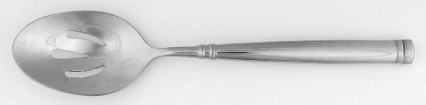 Milano (Stainless) Pierced Tablespoon (Serving Spoon) by Joseph Abboud