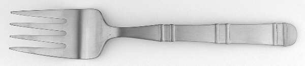 Amagansett (Stainless) Medium Solid Cold Meat Serving Fork
