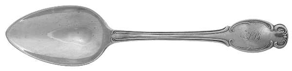 JCO3 (Coin) Dessert/Oval Soup Spoon by J & I Cox