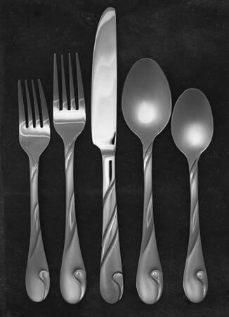 Bella Frost (Stainless) 5 Piece Place Setting