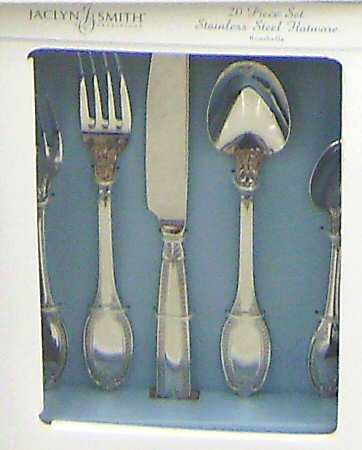 Rosabella (Stainless) by Jaclyn Smith-Flatware