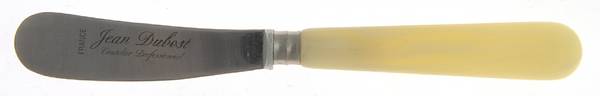 Bistro Cutlery-Ivory (Stainless) Butter Spreader Hollow Hdl-Paddle/Stainless Blade
