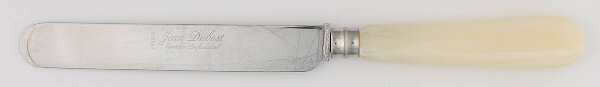 Bistro Cutlery-Ivory (Stainless) Blunt Solid Knife