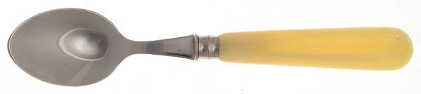 Bistro Cutlery-Ivory (Stainless) Dessert/Oval Soup Spoon